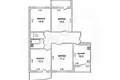 Wohnung 4 zimmer 90 m² Muchaviecki sielski Saviet, Belarus
