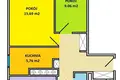 3 room apartment 51 m² in Warsaw, Poland