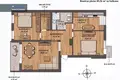 3 room apartment 86 m² Vilnius, Lithuania