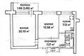 Wohnung 2 zimmer 55 m² Minsk, Belarus