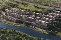 Kompleks mieszkalny New complex of elite townhouses with swimming pools, gardens and a meeting room, Istanbul, Turkey