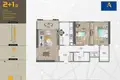 2 bedroom apartment 112 m² Ümraniye, Turkey