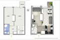 Квартира 2 комнаты 37 м² Варшава, Польша