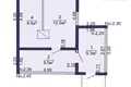 House 25 m² Pliski sielski Saviet, Belarus