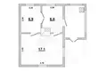 House 31 m² Muchaviecki sielski Saviet, Belarus