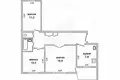 Квартира 3 комнаты 63 м² Малорита, Беларусь