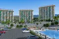 Complexe résidentiel New residence with swimming pools and panoramic views close to the sea, Avsallar, Turkey