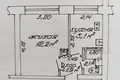 Mieszkanie 1 pokój 22 m² Homel, Białoruś