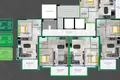 Attique 3 chambres 111 m² Muratpasa, Turquie