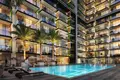 Wohnkomplex New high-rise residence Emerald with swimming pools and kids' playgrounds, close to Dubai Marina, JVC, Dubai, UAE