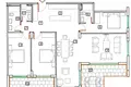 Apartamento 1 habitacion 66 m² Boreti, Montenegro