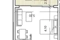 Kawalerka 1 pokój 53 m² Yeroskipou, Cypr