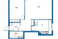 Appartement 2 chambres 55 m² Kouvola sub region, Finlande
