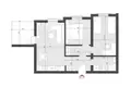 Квартира 2 спальни 59 м² Бечичи, Черногория
