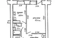 Wohnung 1 zimmer 38 m² Minsk, Belarus