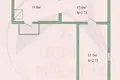 House 38 m² Zabalocki sielski Saviet, Belarus