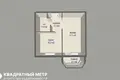 Apartamento 1 habitación 38 m² Lyasny, Belarús
