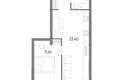 Mieszkanie 1 pokój 48 m² Królewiec, Rosja