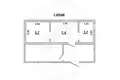 House 62 m² Muchaviecki sielski Saviet, Belarus