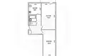 Квартира 2 комнаты 47 м² Мухавецкий сельский Совет, Беларусь