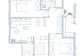 Piso independiente 1 habitacion 25 m² Budva, Montenegro