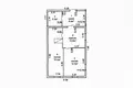 Casa 2 habitaciones 41 m² Zabalocki sielski Saviet, Belarús