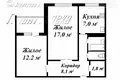 2 room apartment 51 m² in Brest, Belarus