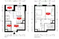 1 room apartment 67 m² Krakow, Poland