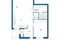 Квартира 2 комнаты 63 м² Jyvaskyla sub region, Финляндия