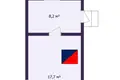 Casa 27 m² Zodzinski sielski Saviet, Belarús