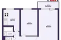 Mieszkanie 2 pokoi 38 m² Soligorsk, Białoruś