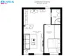 Квартира 2 комнаты 40 м² Неринга, Литва