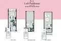 Penthouse 3 pokoi 73 m² Girne Belediyesi, Cypr Północny