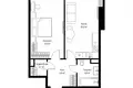 Apartamento 1 habitación 53 m² Moscú, Rusia