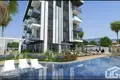 Mieszkanie 3 pokoi 50 m² Alanya, Turcja