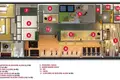 Mieszkanie 2 pokoi 55 m² Konakli, Turcja