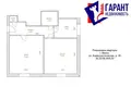2 room apartment 56 m² Minsk, Belarus