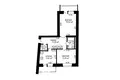 Apartamento 2 habitaciones 62 m² Minsk, Belarús
