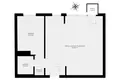 Appartement 2 chambres 41 m² Varsovie, Pologne