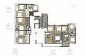 Квартира 48 м² Аланья, Турция