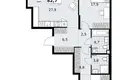 2 room apartment 83 m² Kommunarka, Russia