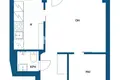 1 bedroom apartment 32 m² Turku sub-region, Finland