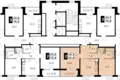 2 room apartment 53 m² Moscow, Russia