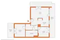 Mieszkanie 3 pokoi 62 m² Warszawa, Polska