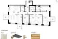 Appartement 5 chambres 136 m² Riga, Lettonie