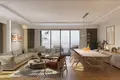 Complexe résidentiel Residence with a garden and co-working areas in front of the metro station, Istanbul, Turkey