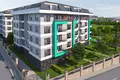 Квартира 2 комнаты 56 м² Оба, Турция
