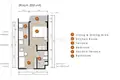 Wohnung 1 Schlafzimmer 28 m² Choeng Thale, Thailand