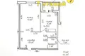 Apartment 44 m² Slabada, Belarus