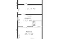 House 58 m² Navickavicki sielski Saviet, Belarus
